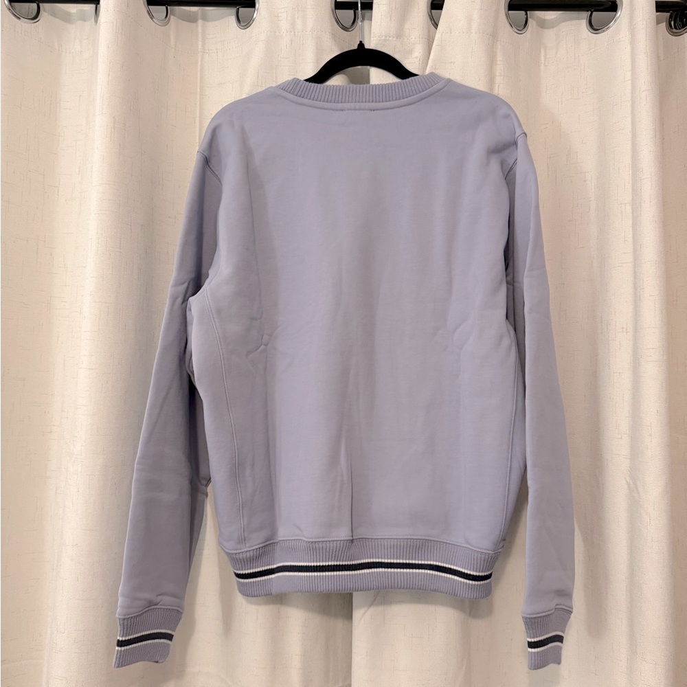 NWT Madhappy Local Optimist Varsity Crewneck in Periwinkle Size M - Picture 4 of 6